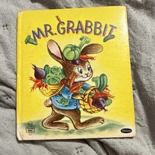 Whitman Tell-a-Tales Mr. Grabbit the Rabbit H...
