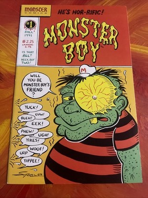Monster Boy #1 Fall 1991 Monster Comics