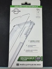 ITSKINS - Spectrum_R 360 Clear Case for Motorola Moto G Stylus 5G (2023)