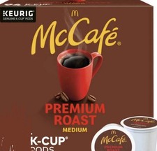 McCafe Premium Medium Roast K-Cup Coffee Pods, 75 ct. New