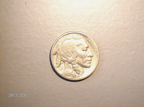 1924 Buffalo Nickel F, circulated Philadelphia mint  G12