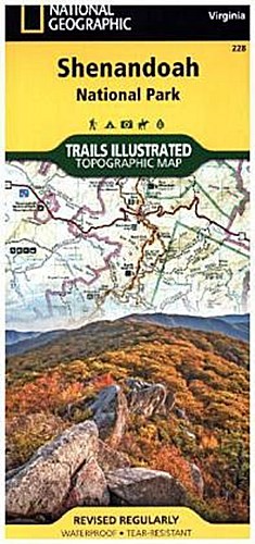 National Geographic Maps ~ Shenandoah National Park Map 9781566953658-image