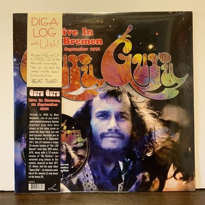 Guru Guru - Live In Bremen 12 September 1971, 180 Gram HQ Vinyl LP + CD SEALED!