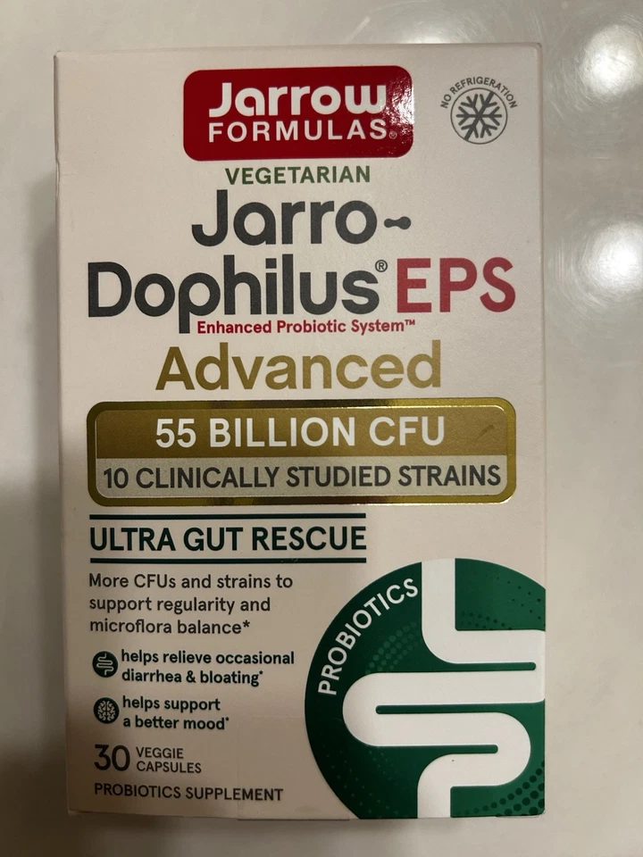 2 Jarrow Formulas Jarro-Dophilus EPS Probióticos Avanzados 30 Cápsulas Vegetarianas 2/27 Foto 2 de 4