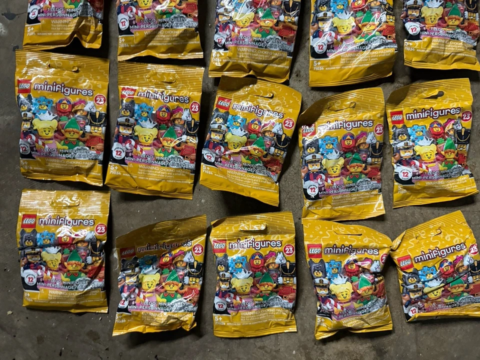 LEGO Minifigures Series 23 Mystery Packs – Lot of 20 Sealed Packs (71034) NEW - Image 3 of 3