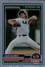 2023 Panini Stars & Stripes USA Baseball Adam Hachman #51 Silver 3C