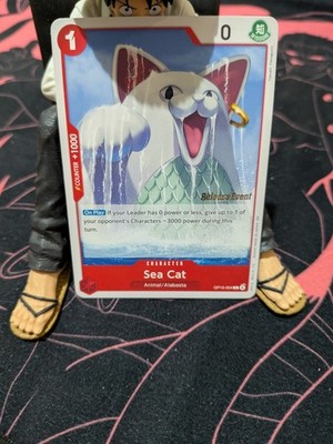 Sea Cat OP15-004 One Piece NM Release Event Stamped