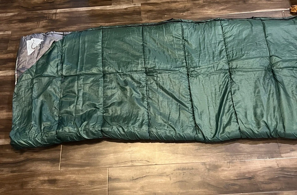 STANSPORT 40°F HUECO 4 LB RECTANGULAR SACO DE DORMIR FRANELA CAMPING EXTERIOR NUEVO Foto 3 de 4