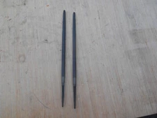 K&F Nicholson 7" round bastard files, lot of 2, USA, New