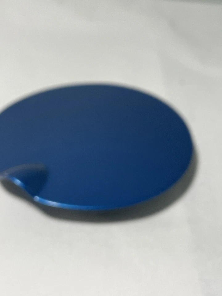 OEM Gas Fuel Door 1990–1997 Oldsmobile Cutlass Supreme Coupe Blue Cover Lid - Image 4 of 4