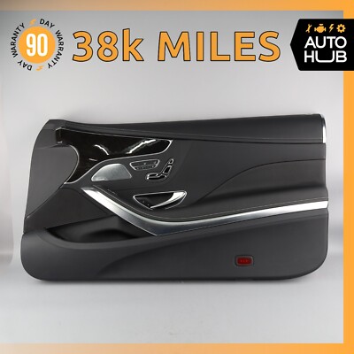 15-21 Mercedes W217 S550 S63 AMG Coupe Right Side Interior Door Panel OEM 38k