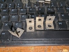 RARE SET 4 ORIG 1920'S "DN" RIGHT ANGLE BEARINGS FOR A.C. GILBERT ERECTOR SET