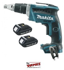 AVVITATORE  MAKITA PER CARTONGESSO DFS452RAJ - 18V - 2 BATTERIE LITIO 2,0Ah