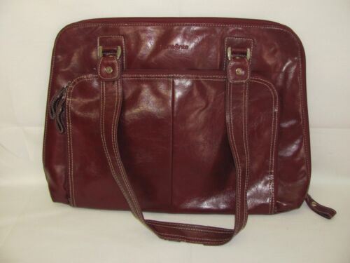 Samsonite Laptop Business Shoulder Zip Bag Carry On Purse Briefcase - Afbeelding 1 van 5