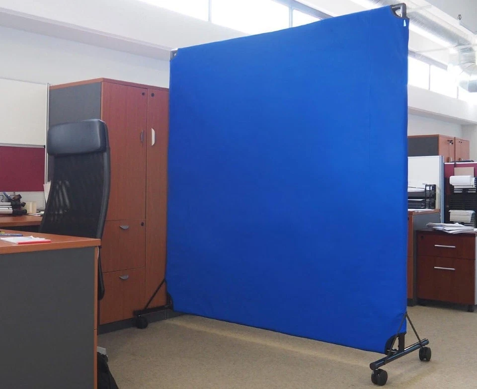 Versare VP6 Económico Rodante Divisor Duradero Ligero Azul Lona 6x6 Foto 4 de 4