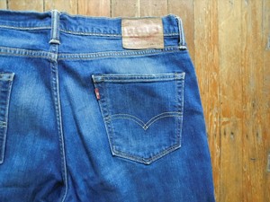 LEVIS 511 SIZE 36 X 34 COTTON-STRETCH ZIP FLY JEANS | eBay