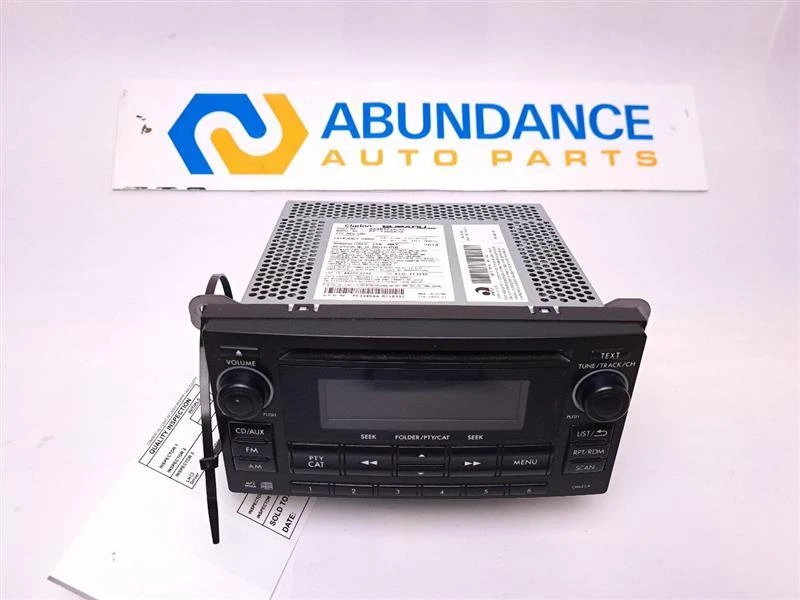 RADIO REPRODUCTOR DE CD AM FM compatible con Subaru Impreza 2012-2014 OEM 86201FJ620 Foto 4 de 4