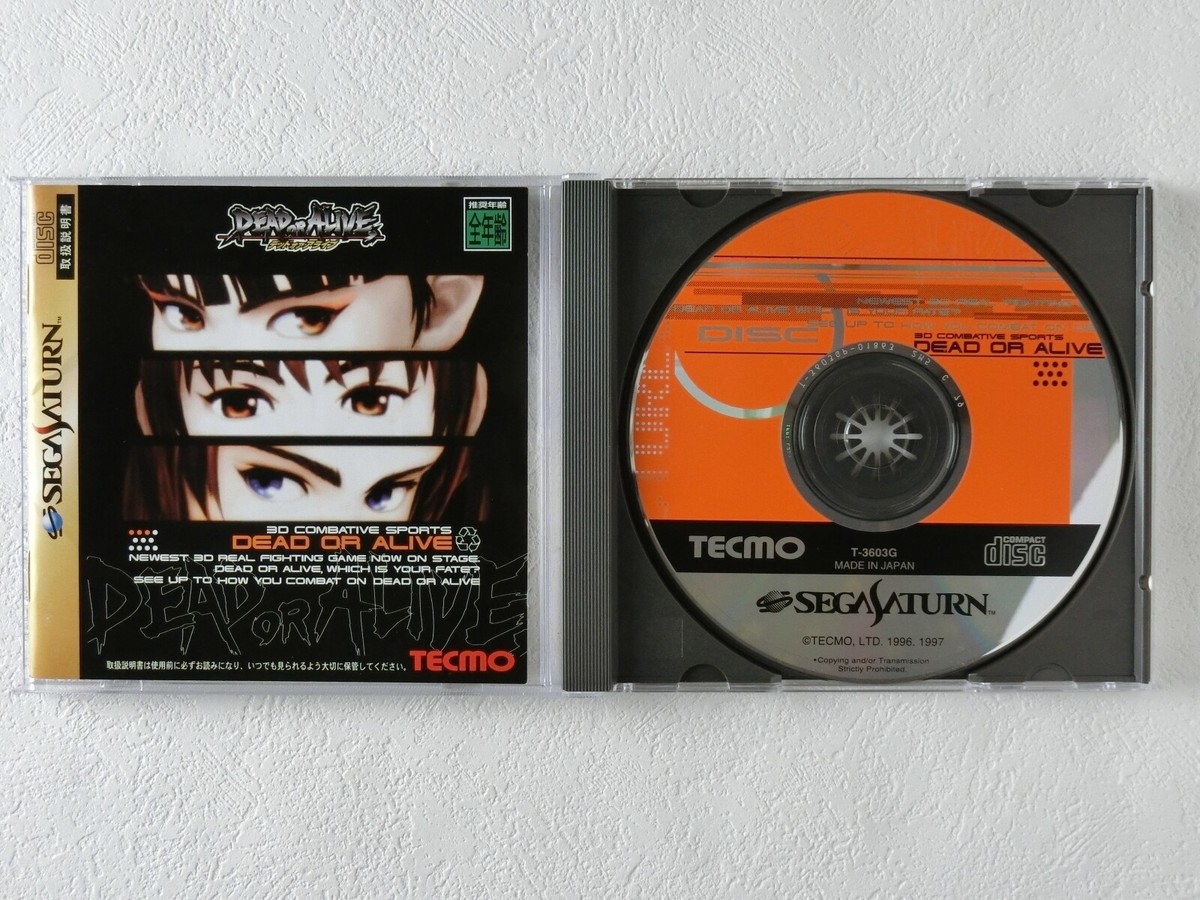 デッド・オア・アライヴ「ドント・セイ・グッドバイ」（未開封品） Dead or Alive (Very Good) SS TECMO Sega Saturn From Japan