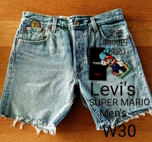 Levis x Super Mario Bros Denim Shorts 