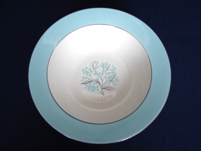 Sevron BLUE LACE 9-5/8'' Round Vegetable/Serving Bowl Mid-Century Modern