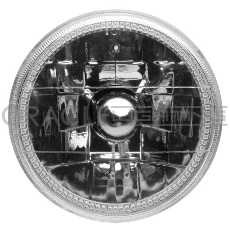 Luces preinstaladas ORACLE 6904-003 5,75 PULGADAS Viga sellada - Halo rojo Foto 3 de 4