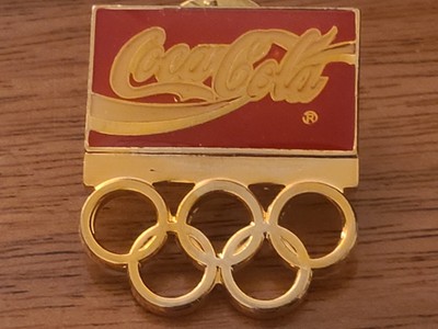 Cortina/Milan 2026 / Los Angeles 2028 Olympic Pin Coca Cola Coke Sponsor Pin