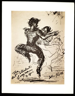 JOHN GROTH 1908-1988 Original SIGNED Ltd Edition Litho 1950 ART ...