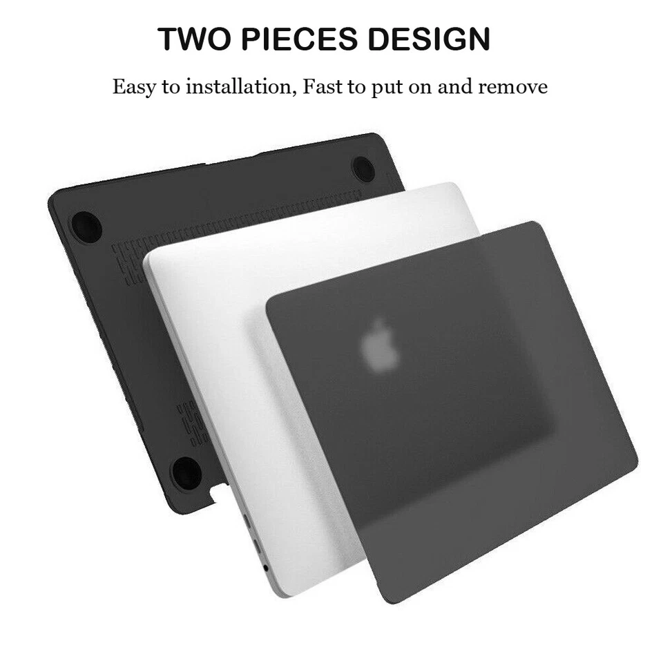 Funda rígida para Macbook Pro 13" M1 M2 A2338 A2289 + Cubierta de teclado + Protector de pantalla Foto 4 de 4