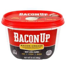 Bacon Up Bacon Grease Rendered Bacon Fat Triple Filtered Fry Cook Bake 14 Oz