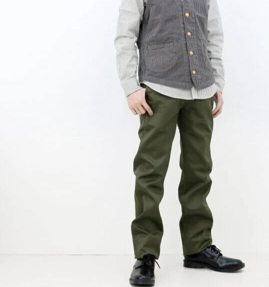 BUZZ RICKSON'S BR40025 ORIGINAL SPEC. CHINOS ONE WASH W28-38