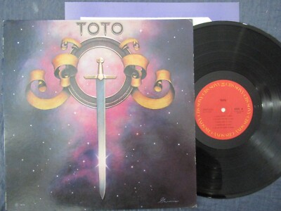 TOTO same feat. ''Hold The Line'' / LP Japan 1978 SONY CBS 25AP 1151