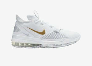 nike air force max low white gold