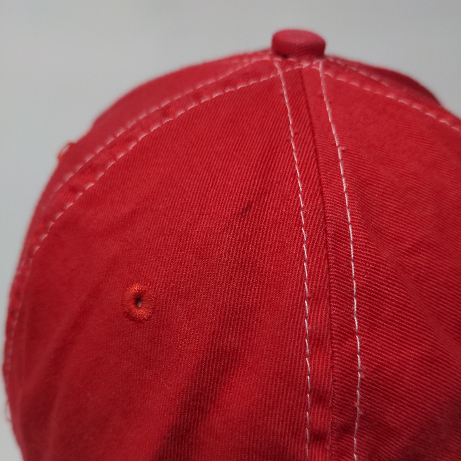 Budweiser Strapback Hat Red One Size Adjustable E… - image 7