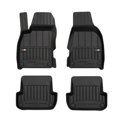 FROGUM No.77 Set di tappetini perfettamente su misura per Audi A4 B7 2004-2008, per Audi RS4 B7 Quattro 2006-2008, per Audi S4 B7 2006-2008, per SEAT Exeo 2008-2014 | Materiale TPE durevole