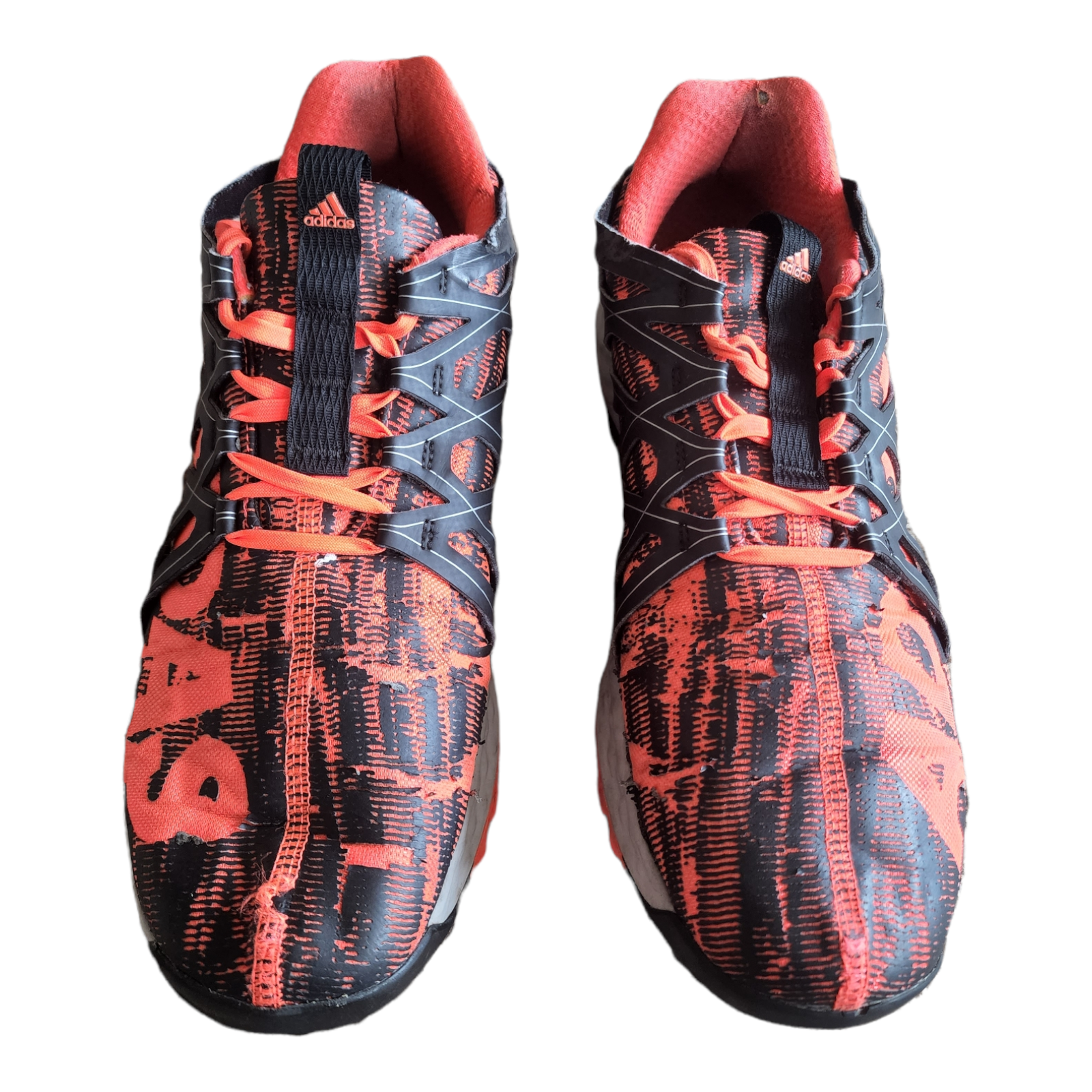 SAOLA Scarpe da corsa Adidas uomo Vigor Bounce AQ7508 arancione sneakers taglia 12