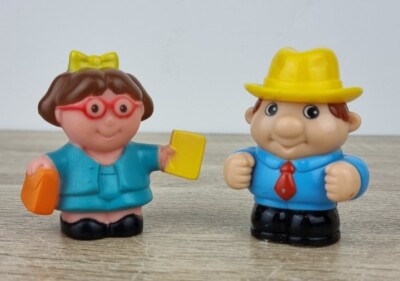 Fisher Price Little People Figuren Paar Mann und Frau