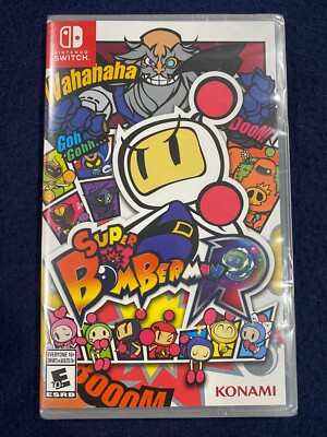 Super Bomberman R (Nintendo Switch, 2017) new