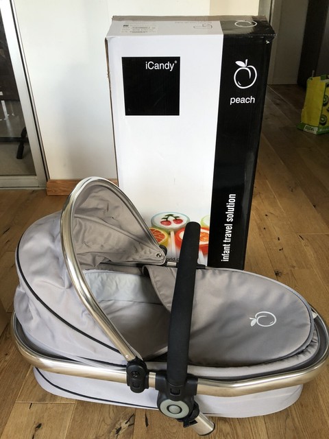 icandy peach twin carrycot