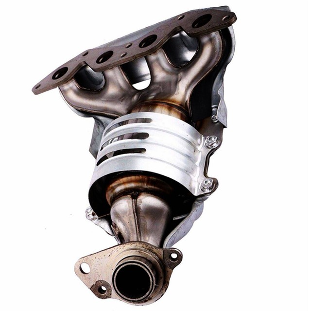 Exhaust Manifold Catalytic Converter For 0105 Honda Civic 1.7L w/heat