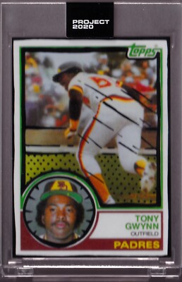 Tony Gwynn SD Padres Topps Project 2020 #64 1983 #482 Designed by Joshua Vides
