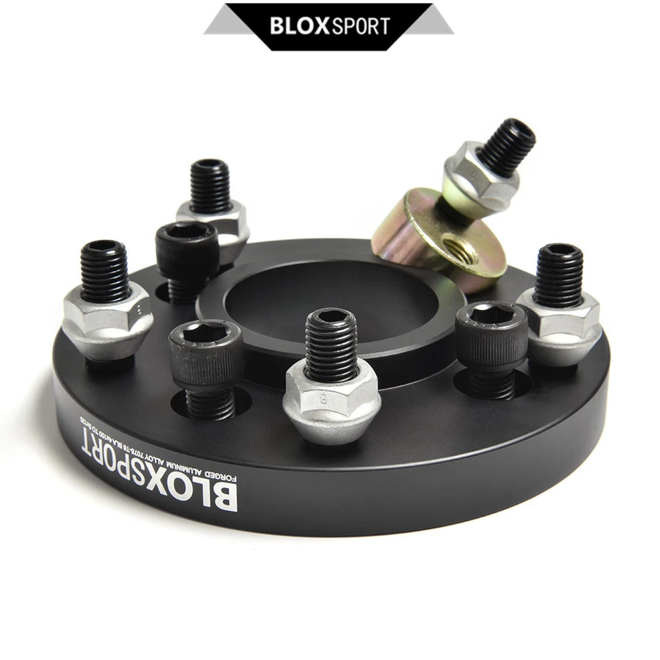 Adaptador de rueda forjado 7075T6 4x100-5x114,3 4-5 agujeros para BMW 323i (1980+) 2x18 mm Foto 2 de 4