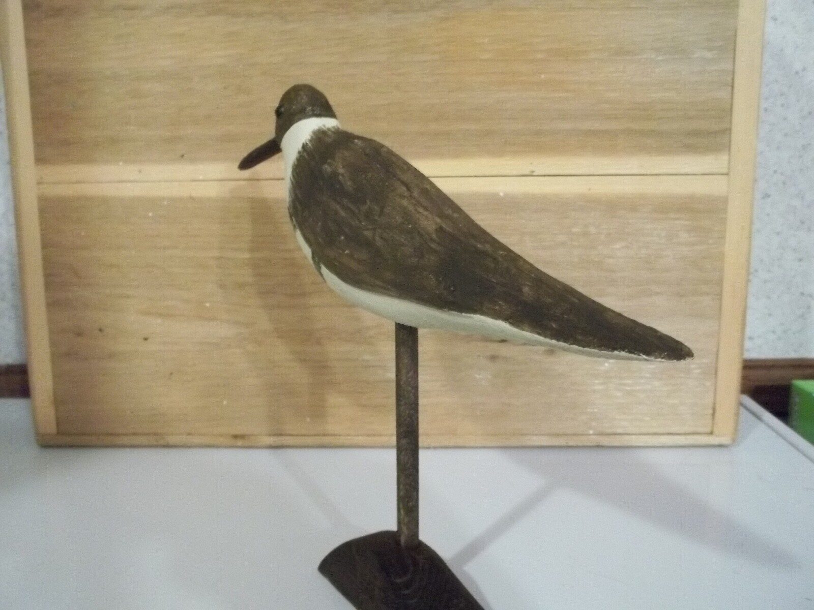 Hand Carved Gunning Style Killdeer Shorebird Decoy eBay