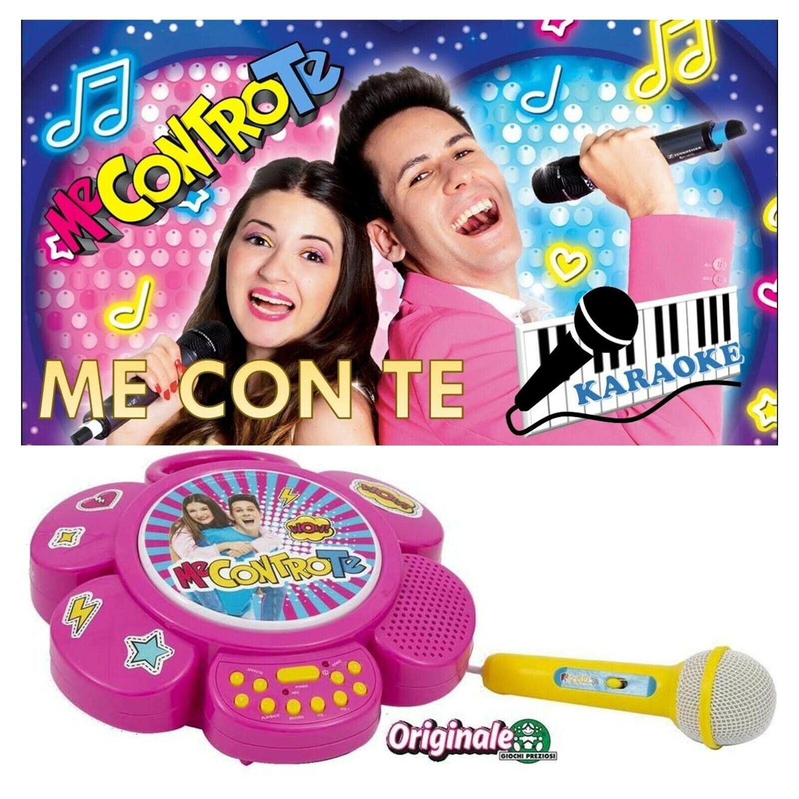 Sofi Me Contro Te Asta Con Microfono Karaoke Set Prezzo Canta Tu