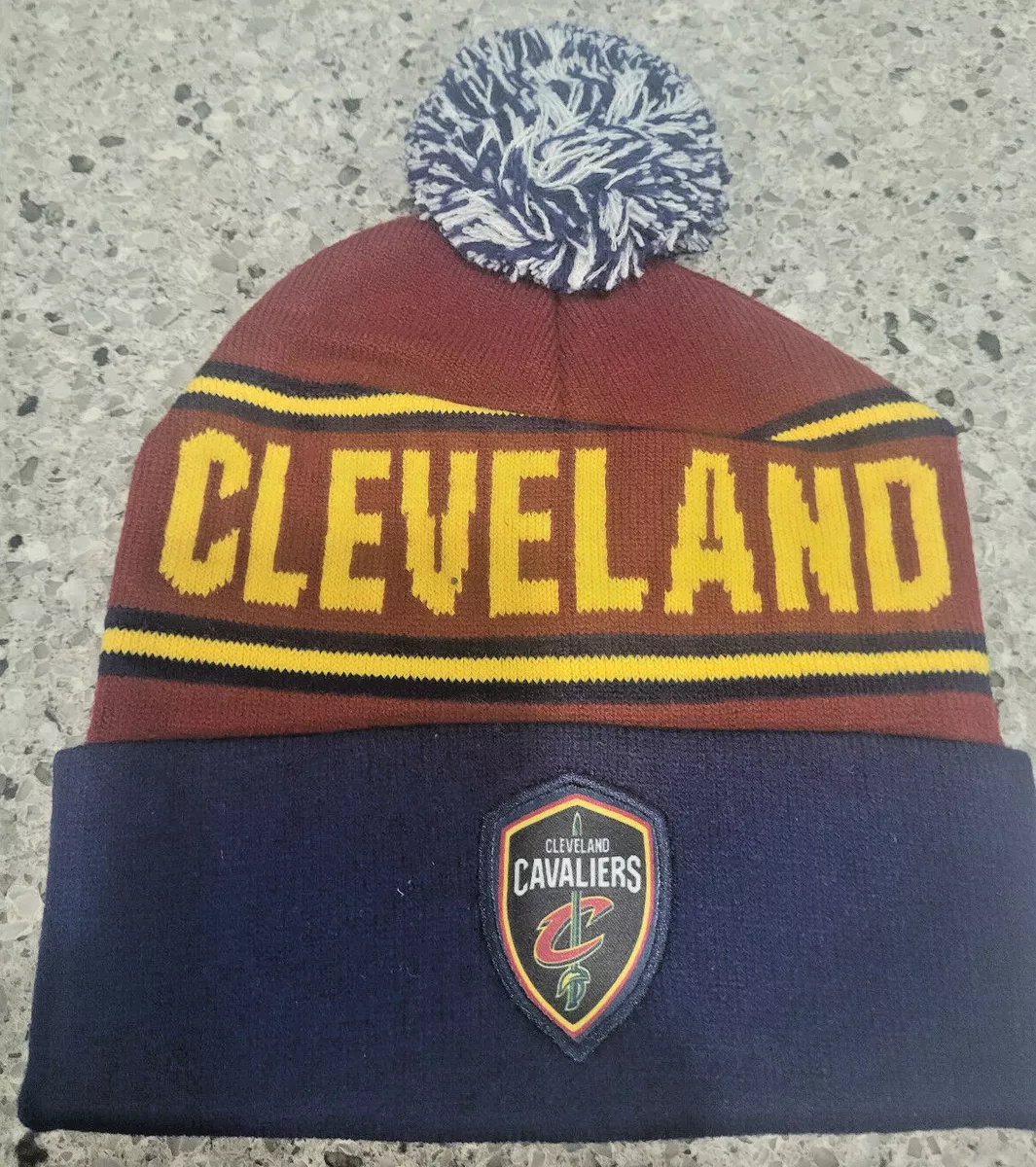 NEW IN PACK CLEVELAND CAVALIERS NBA BASKETBALL SGA WINTER HAT CAP