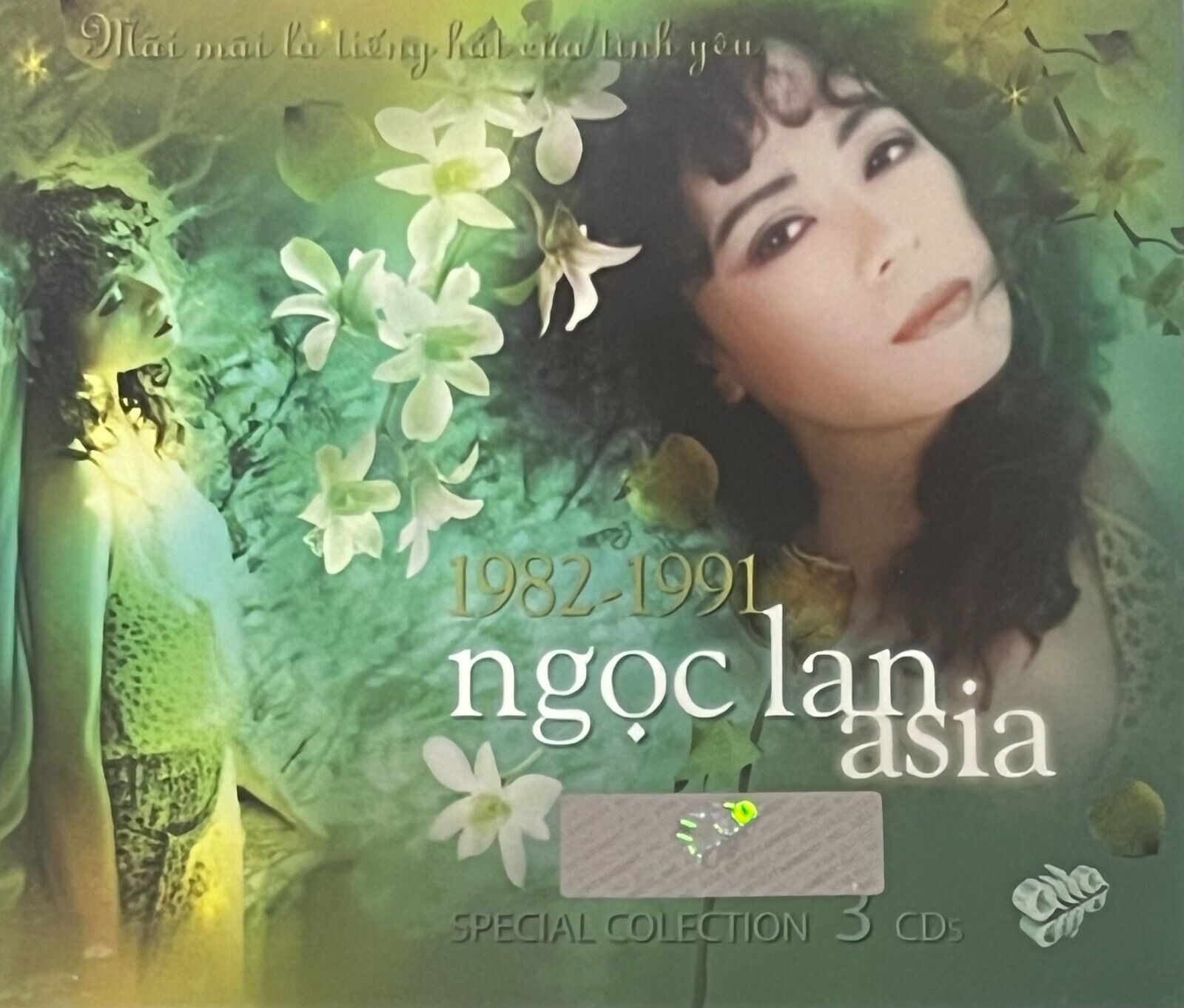 CD VIETNAMESE MUSIC - ASIA SPECIAL COLLECTION 3CD  NGOC LAN 1982 - 1991