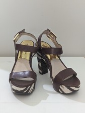 Michael Kors Zebra Printed Sandals