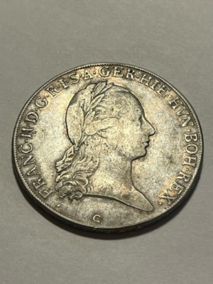 1797-C Austria/Belgium/Netherlands/1-Silver Kronenthaler-Couronne