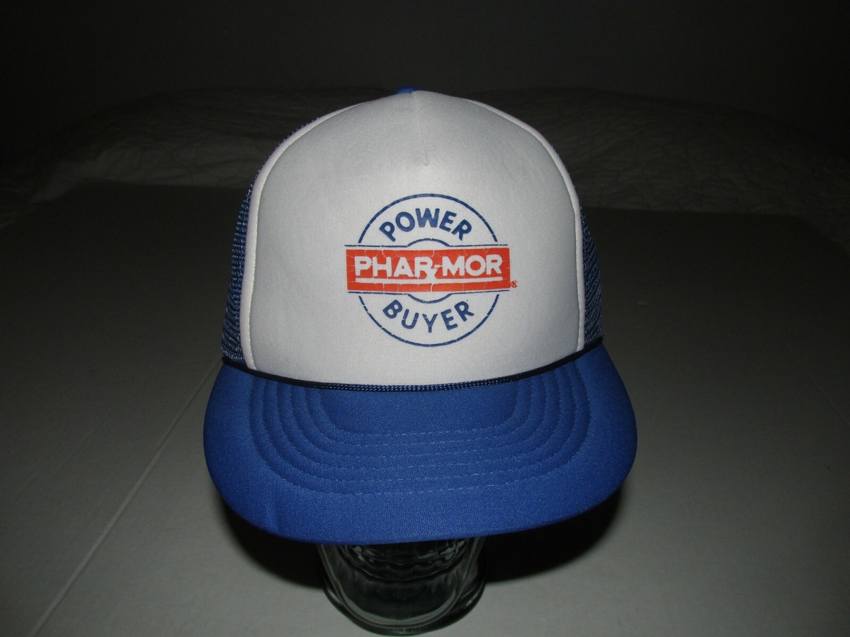 Power Phar Mor Buyer Adjustable Snapback Baseball Trucker Hat Cap Pharmacy Pills
