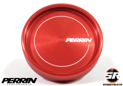 #ad PERRIN PERFORMANCE OIL FILL CAP ROUND STYLE RED FOR SUBARU FRS BRZ WRX STI $64.90