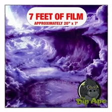 Hydrographic film Galaxy #7 hydro dipping 7' x 20" hydro dip